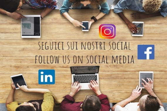 SEGUICI SUI NOSTRI SOCIAL